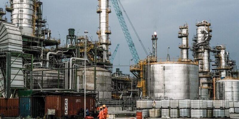 New gasoline production complex reaches maximum capacity