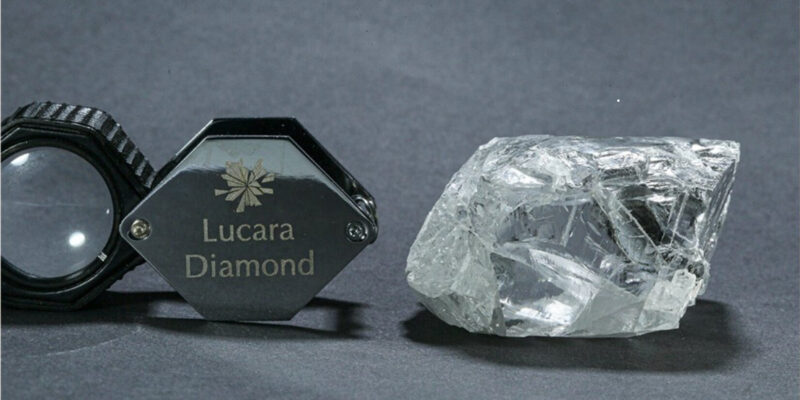 LUCARA DIAMOND CORP. FINDS 692.3-CARAT DIAMOND AT KAROWE MINE