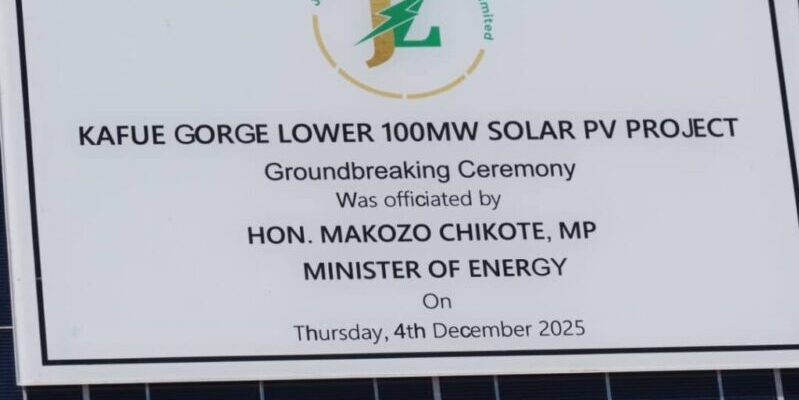 Kafue Gorge Lower Solar Project Marks Major Step Toward Zambia’s Clean Energy Future
